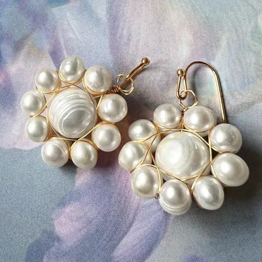 fiori di filo earrings