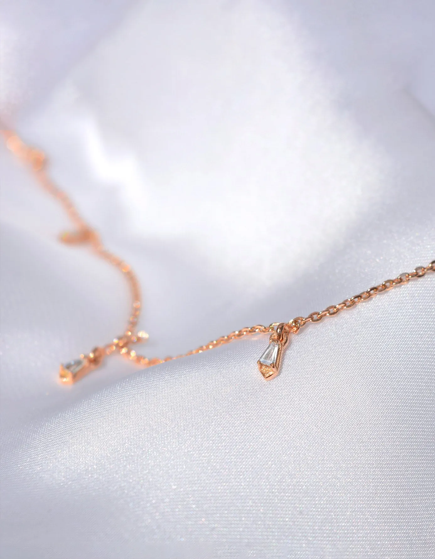 Floating Stones Necklace