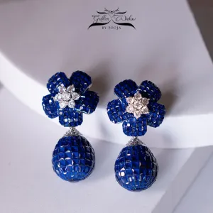 FLORAL GLAMOUR EARRINGS