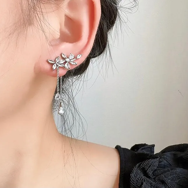 Flower Climber Earrings