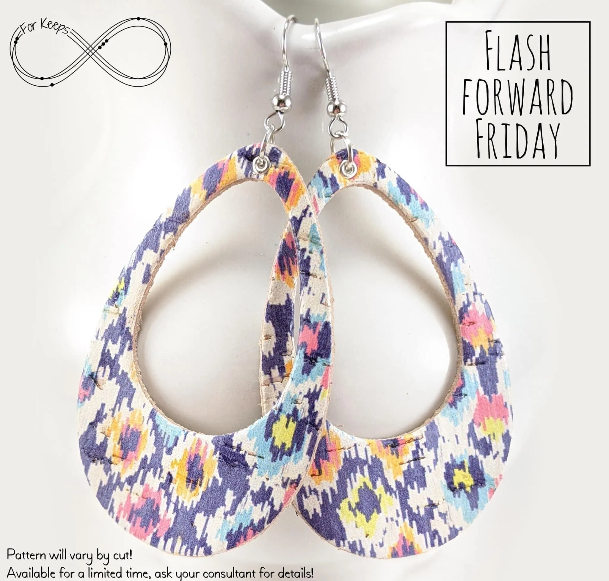 For Keeps Leather Hoops