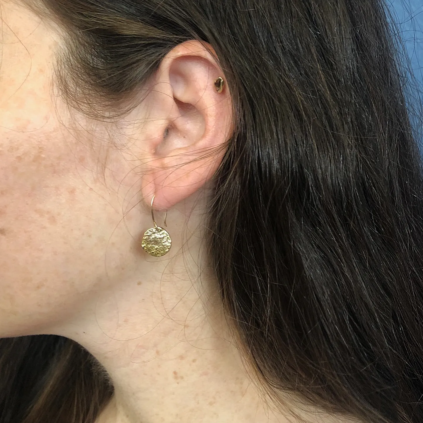 Full Moon Celestial Earrings