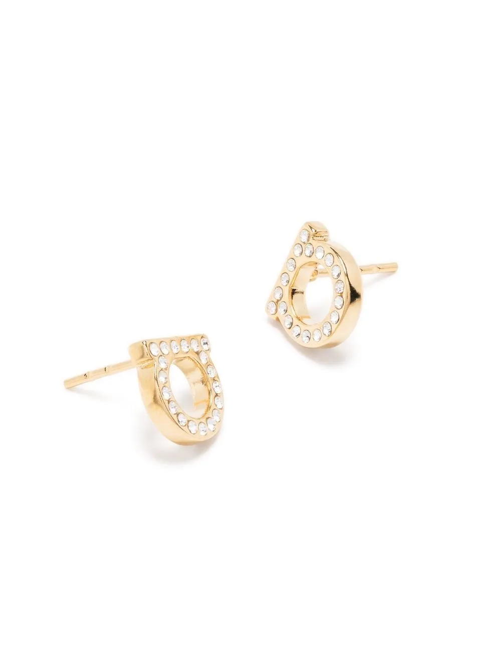 Gancini crystal (s) earrings