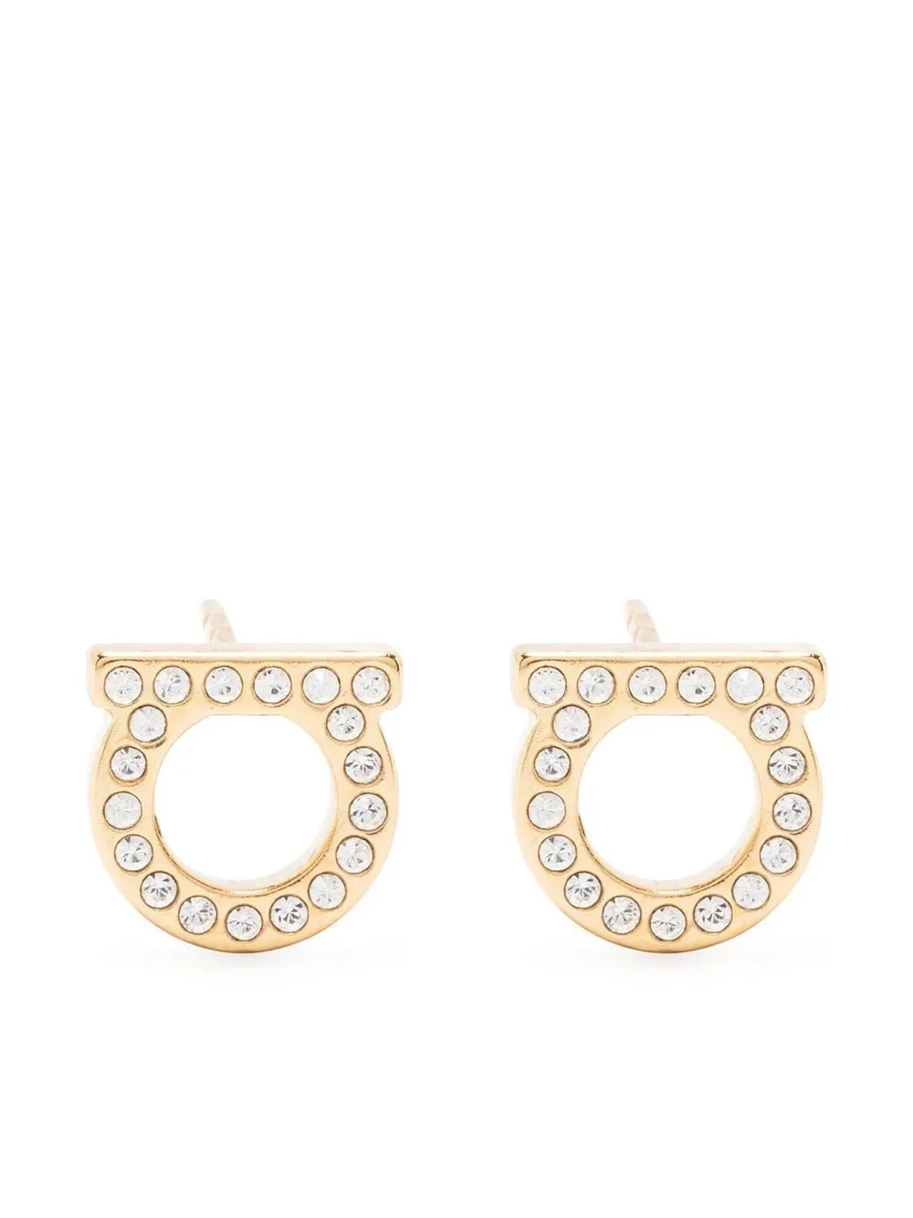 Gancini crystal (s) earrings