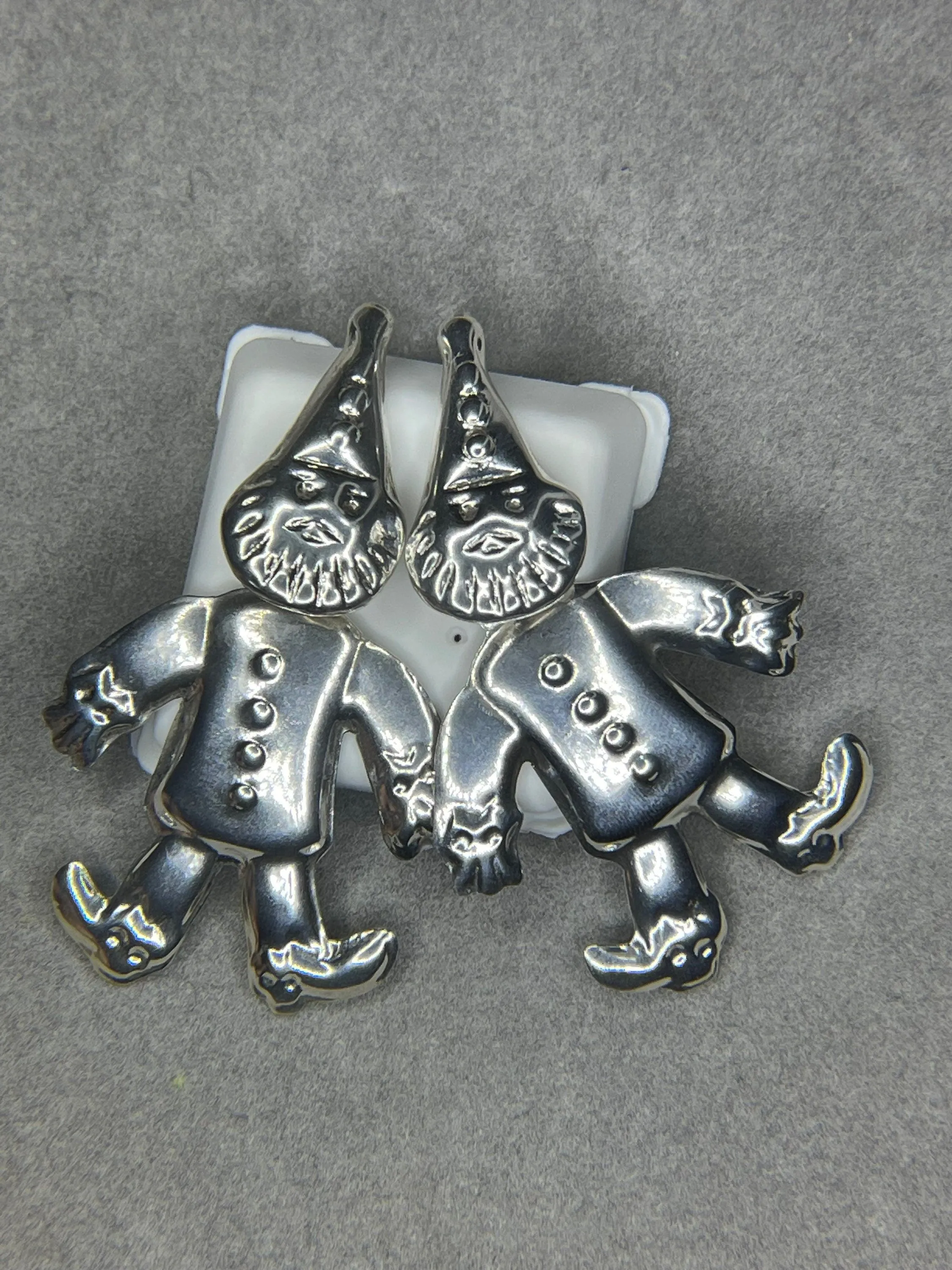 Gnome Sterling Silver Dangle Earrings