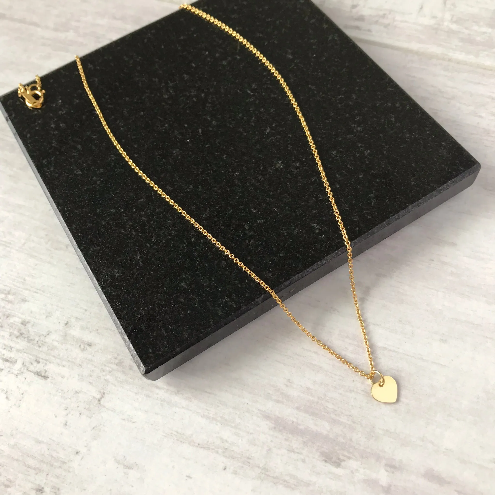 Gold Heart Necklace