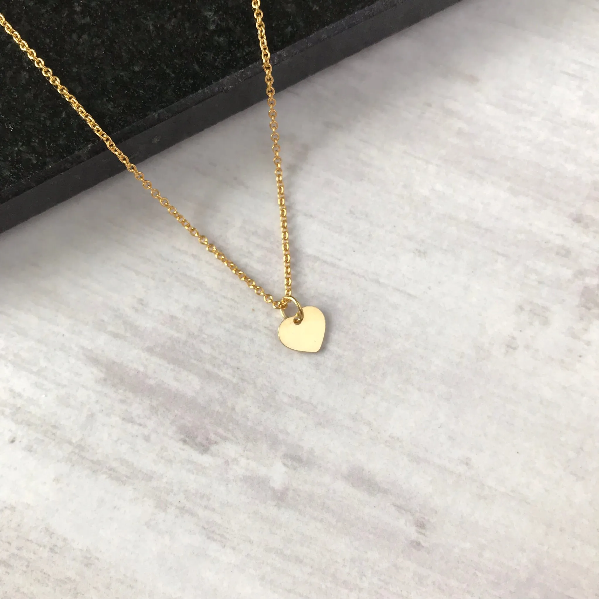 Gold Heart Necklace