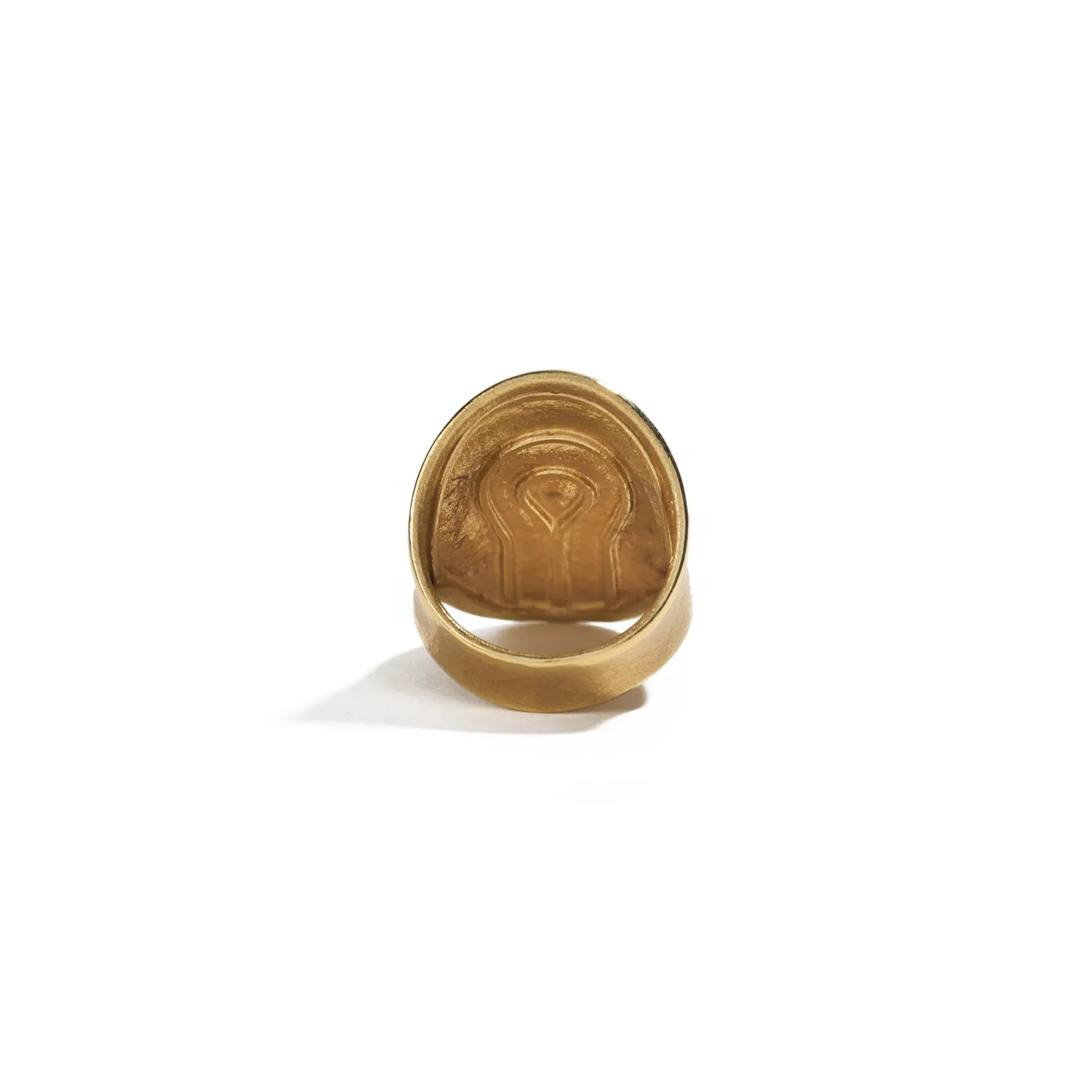 Gold Shield Ring
