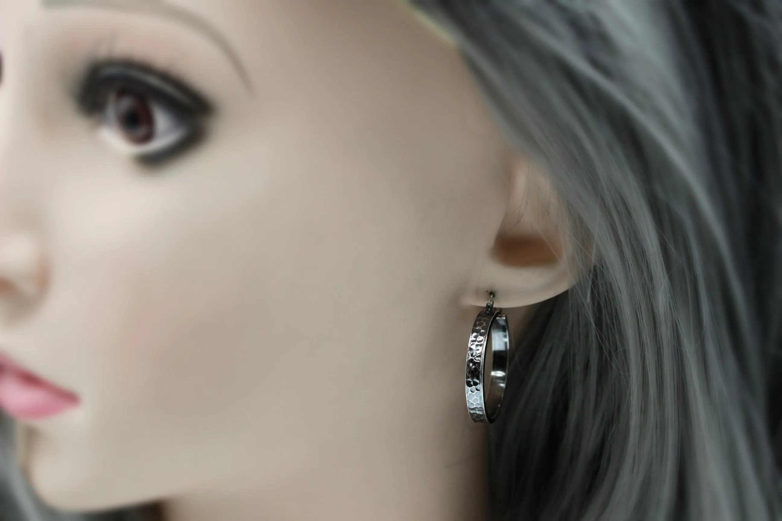 Hammered Hoops