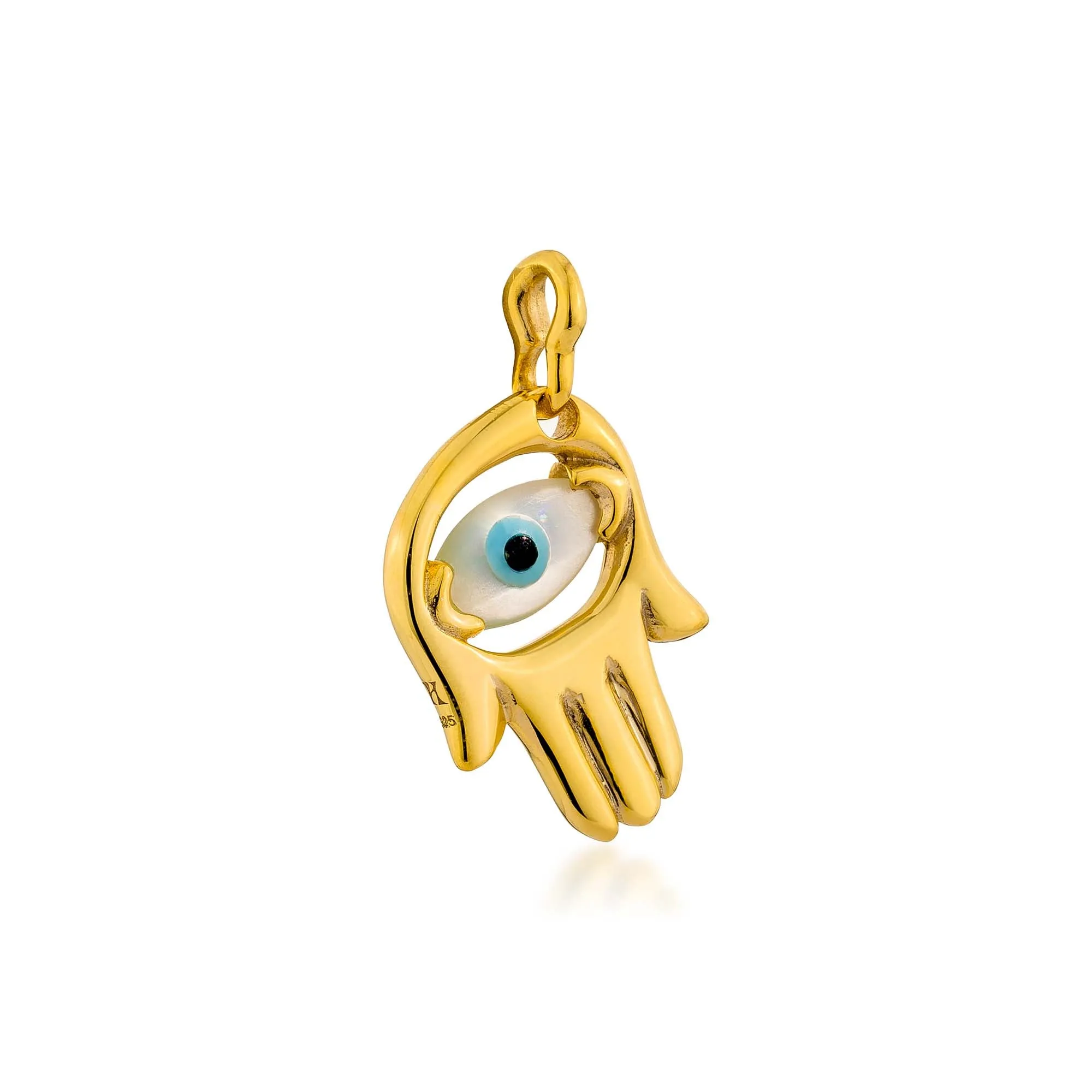 Hamsa Charm - Gold