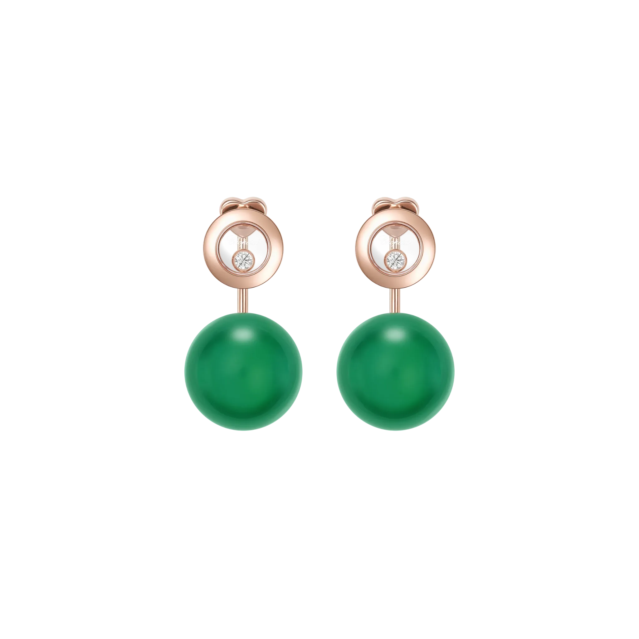 HAPPY DIAMONDS PLANET EARRINGS