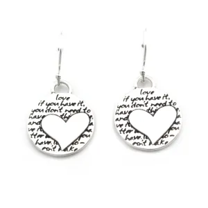 Heart Earrings (Love)-D40E