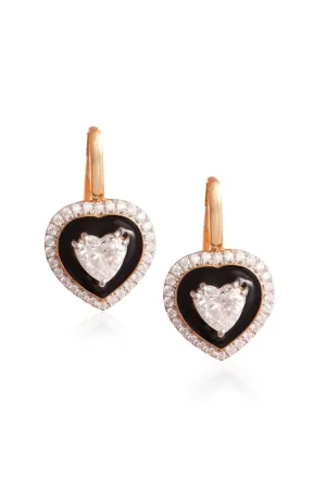 Heart Enamel Drops