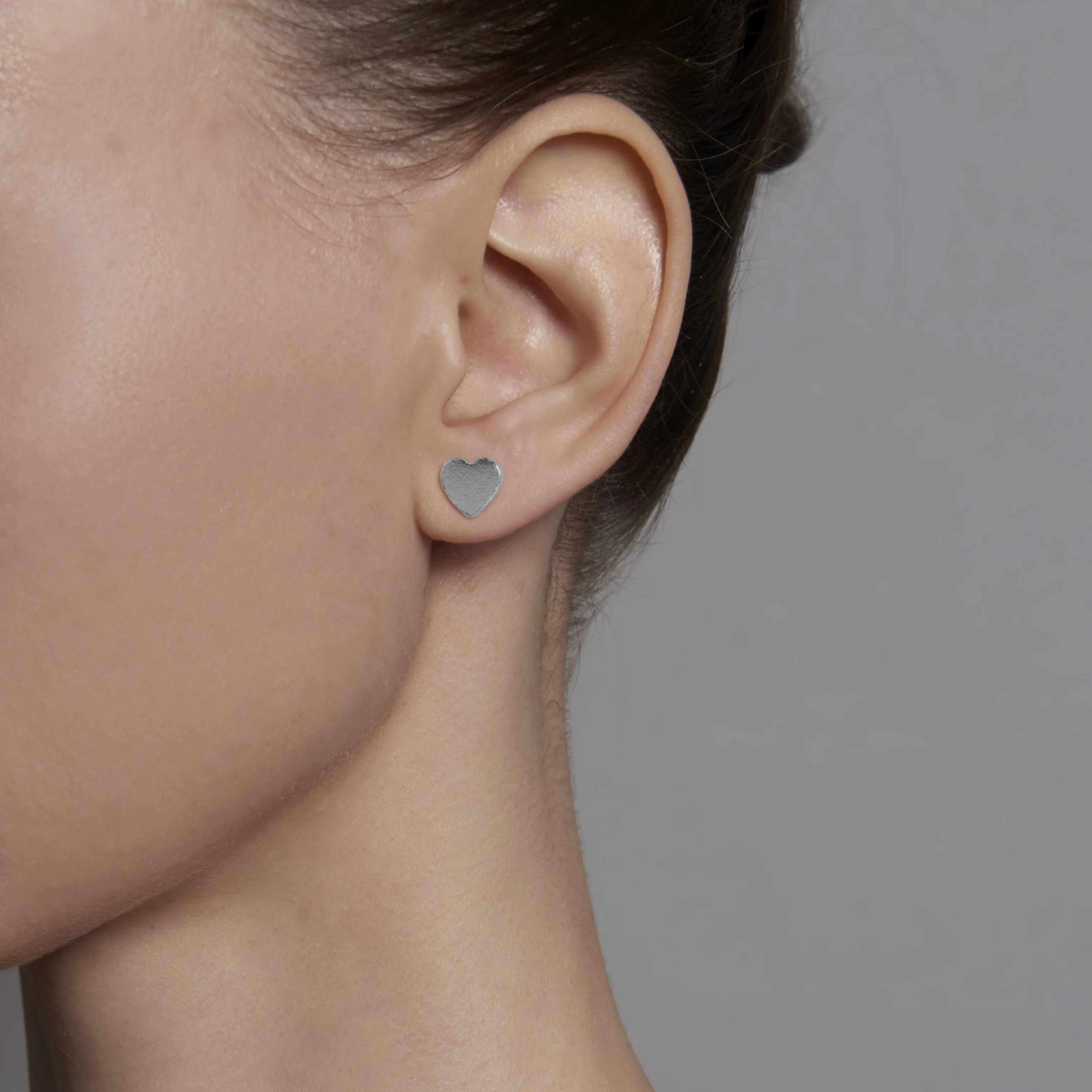 Heart Stud Earrings