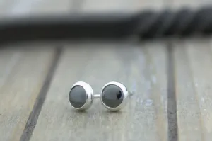 Hematite 5mm Earrings