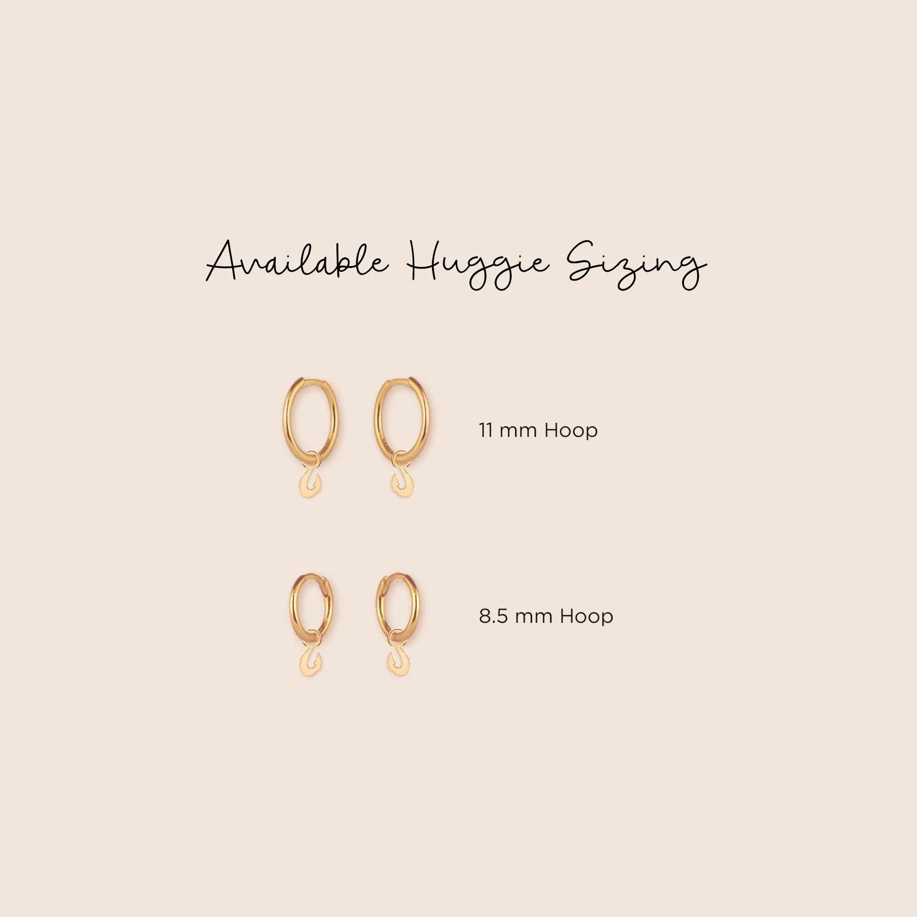 Hook Charm Huggie