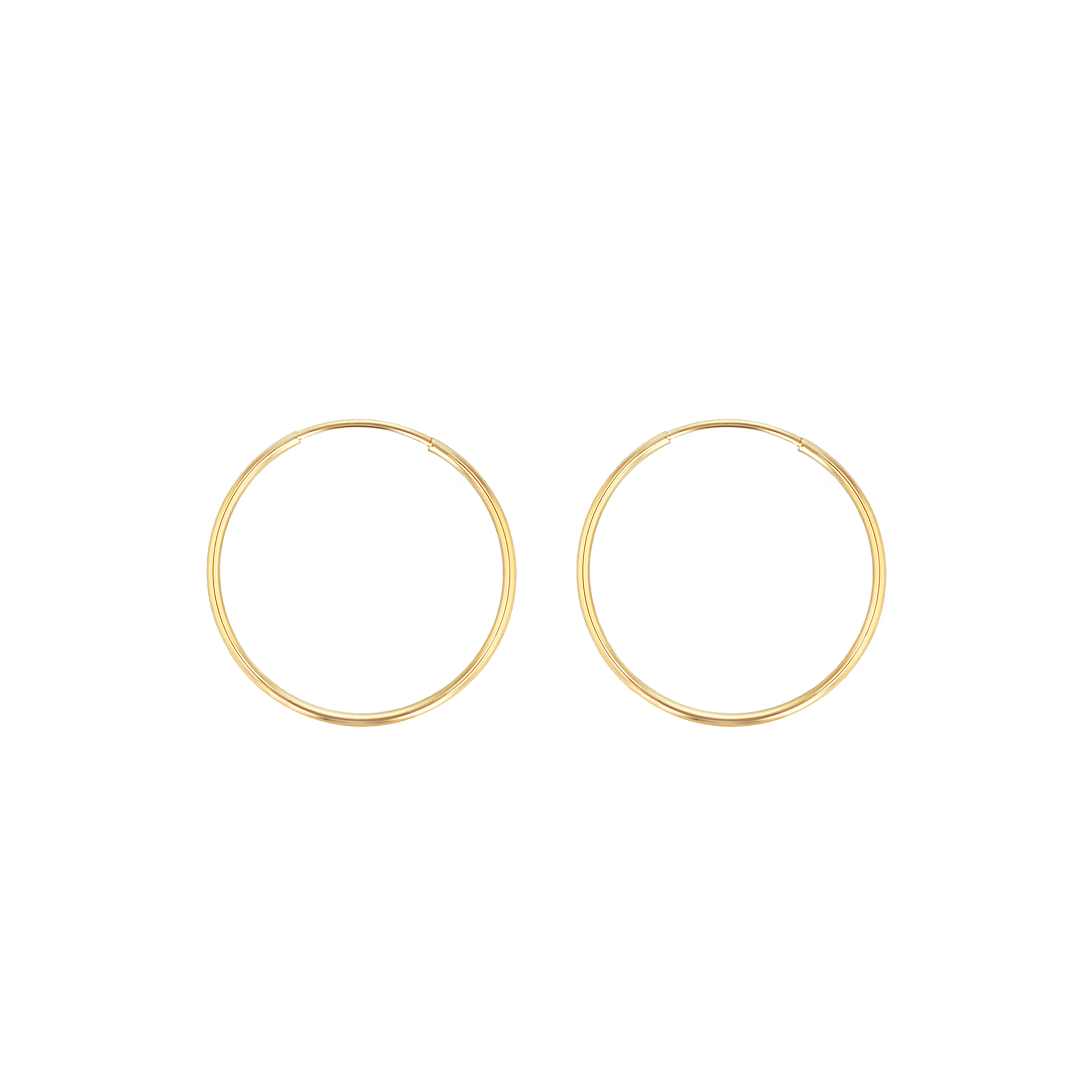 Hoop Earrings - 1.3"