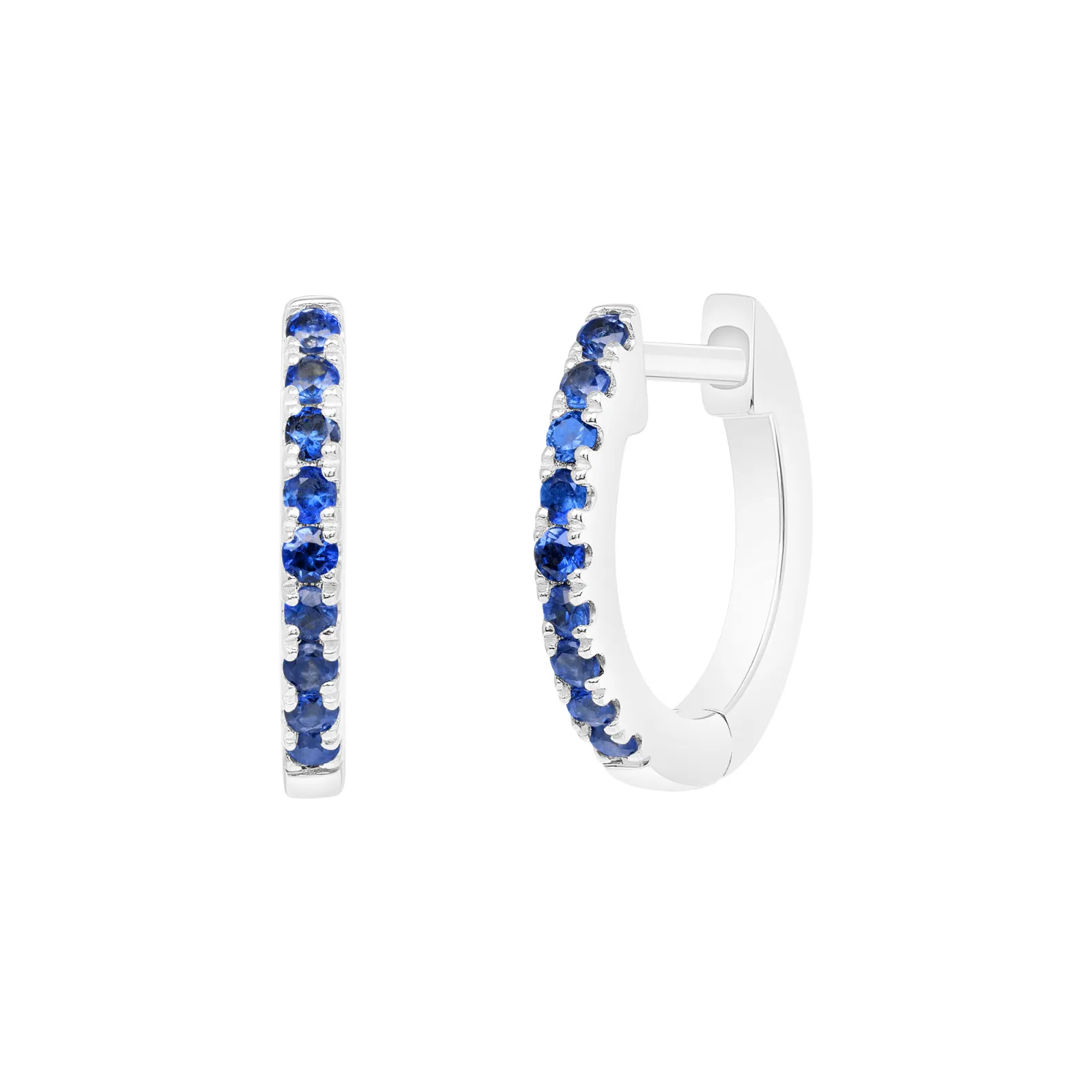 Hula Blue Sapphire Earrings