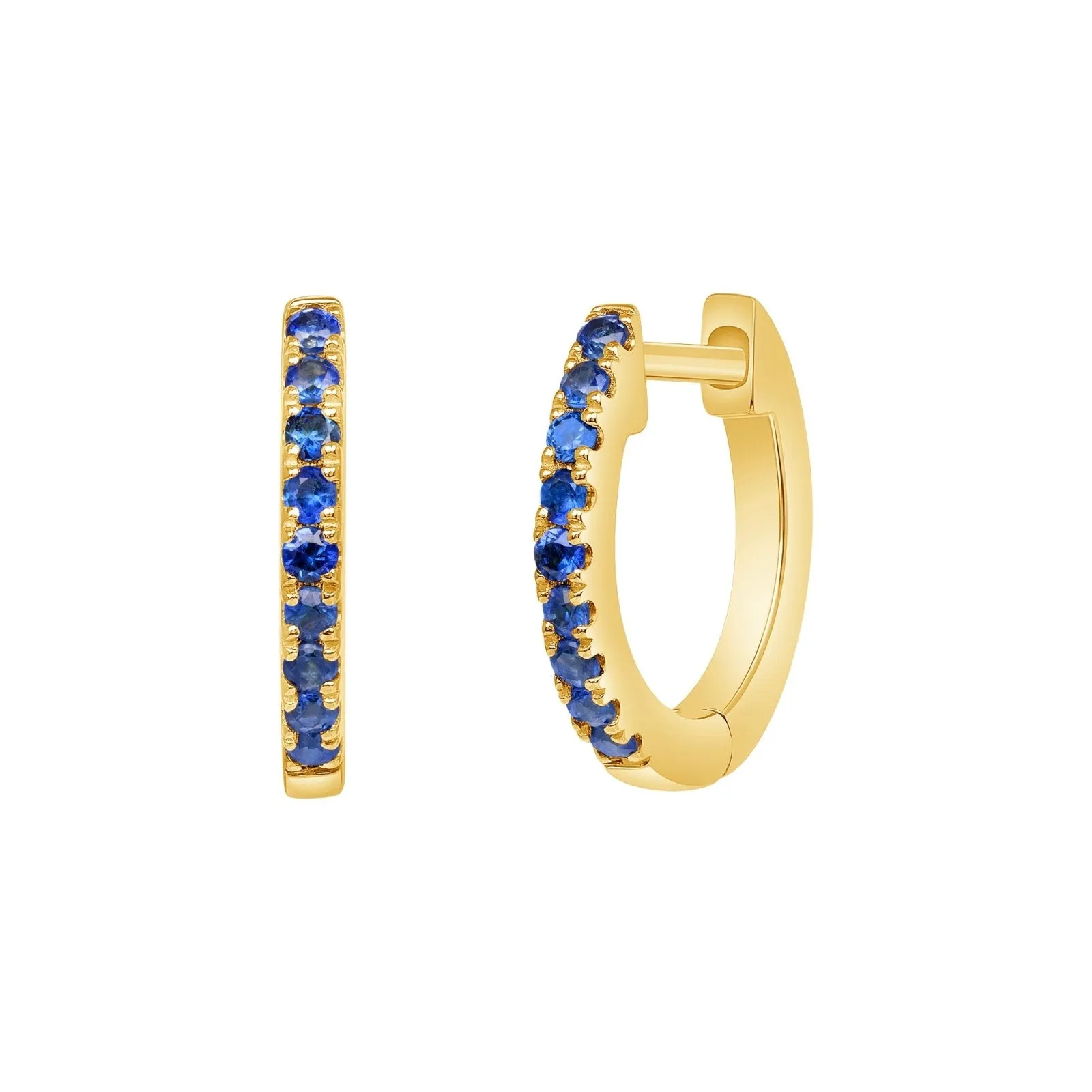 Hula Blue Sapphire Earrings