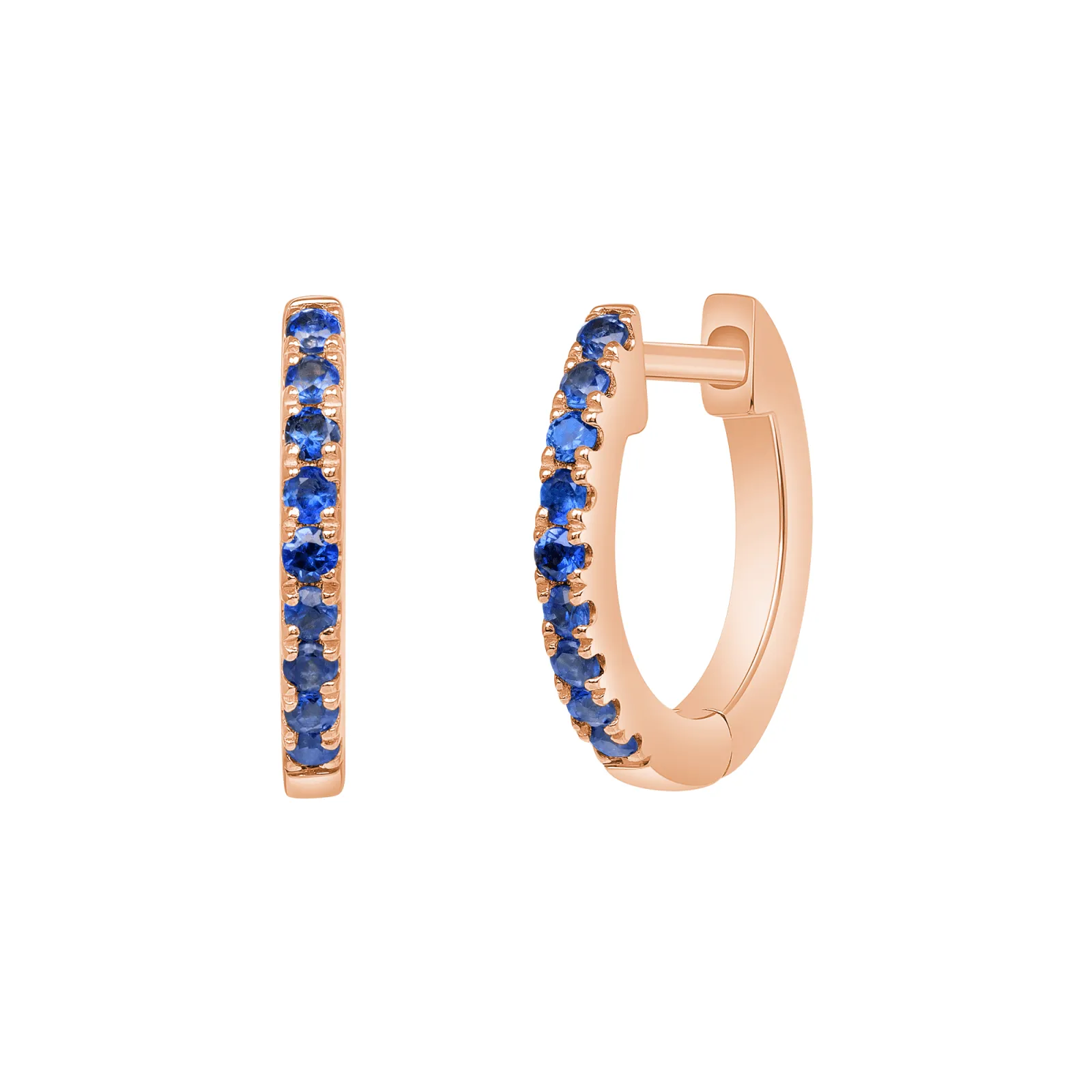 Hula Blue Sapphire Earrings