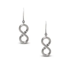 Infinity Mini Drop Earrings