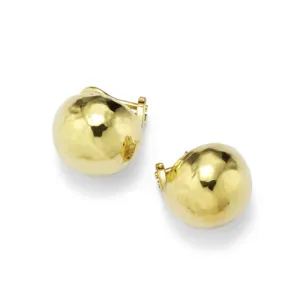 IPPOLITA Classico 18K Yellow Gold Pinball Clipback Earrings
