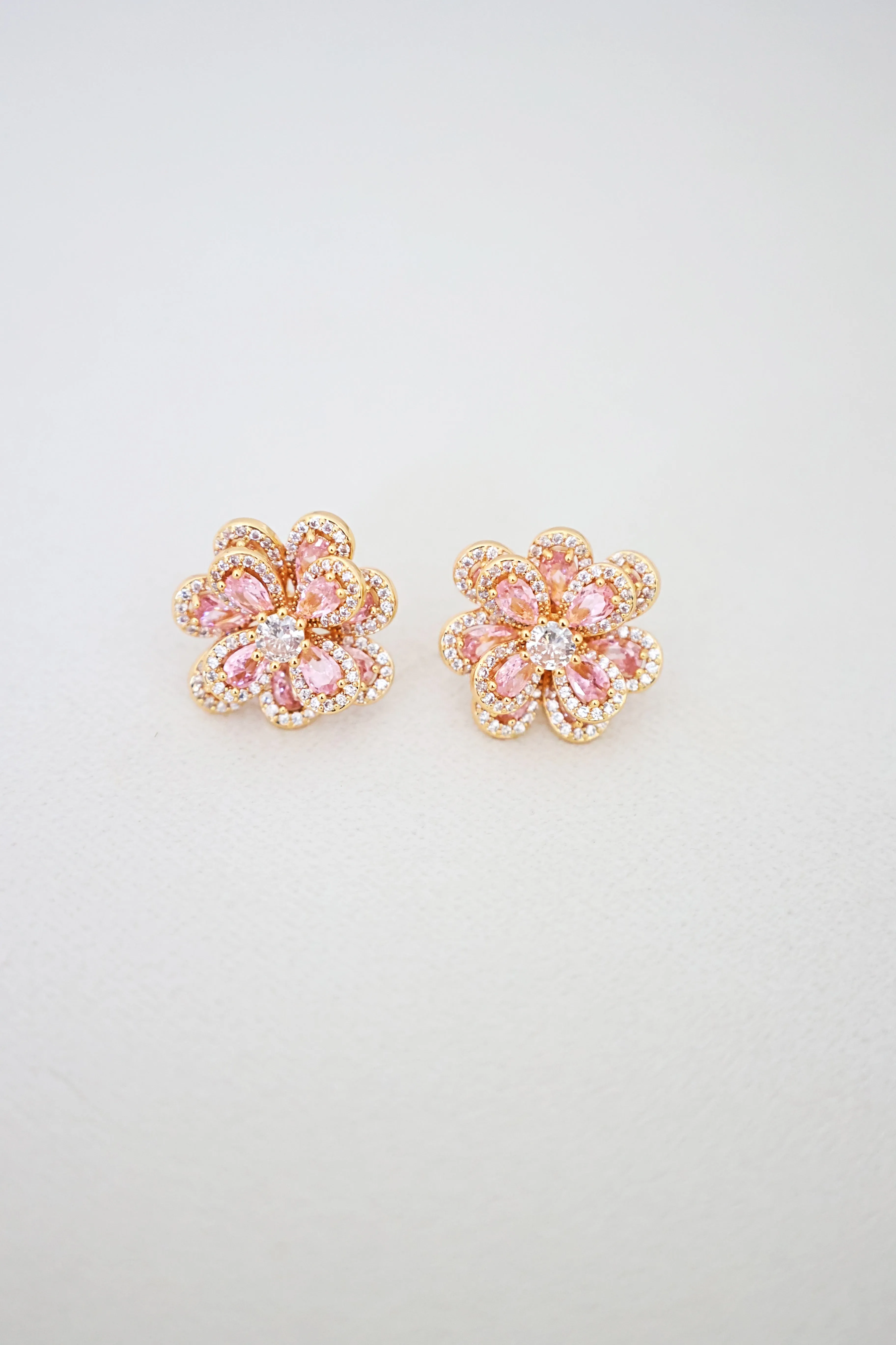 Jada Earrings- Pink