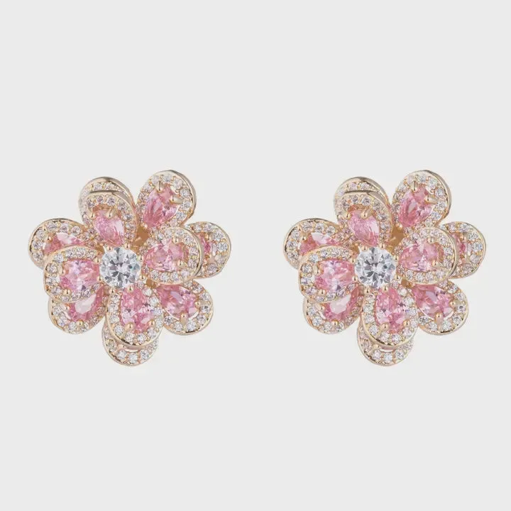 Jada Earrings- Pink