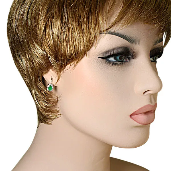 Jade Crystal Dangles