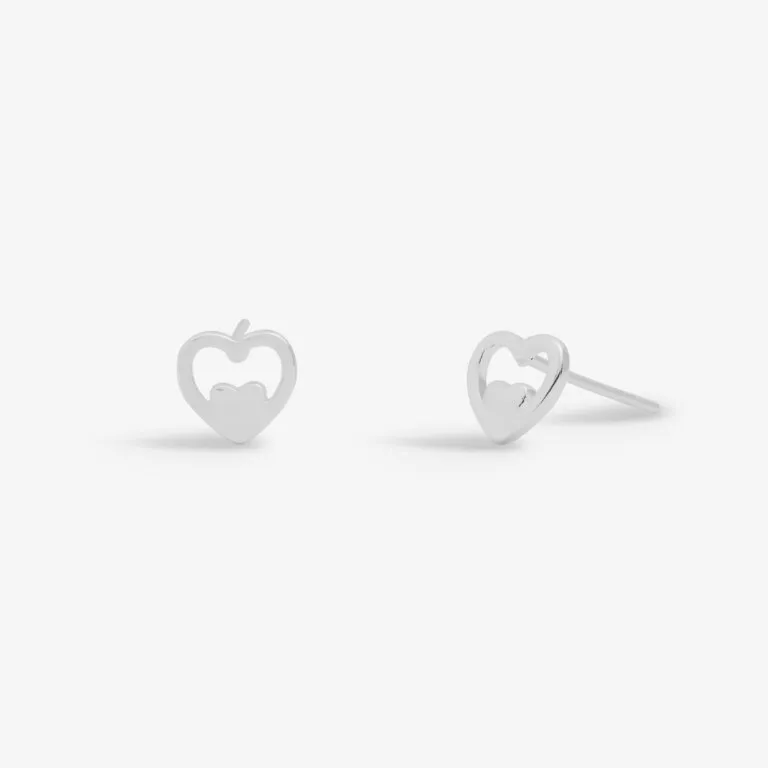 Joma Life's A Charm Daughter Set Of 3 Silver Earrings