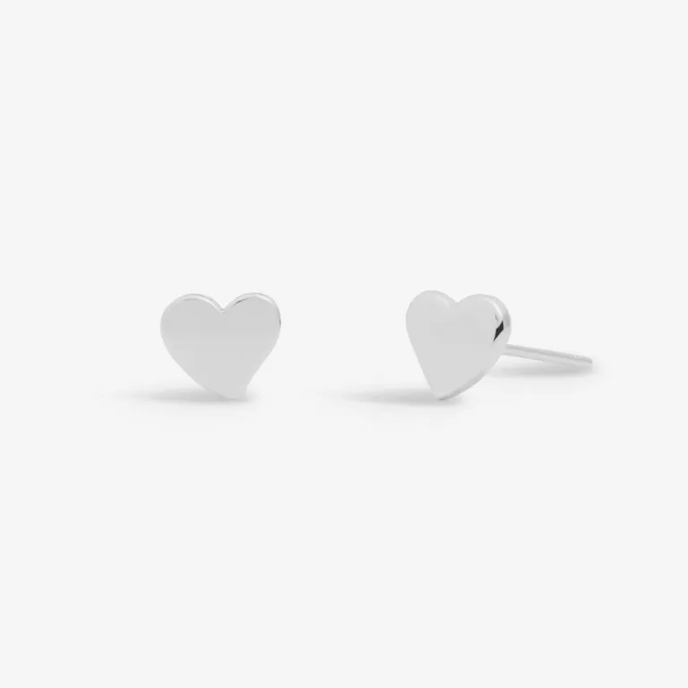 Joma Life's A Charm Love Set Of 3 Silver Earrings