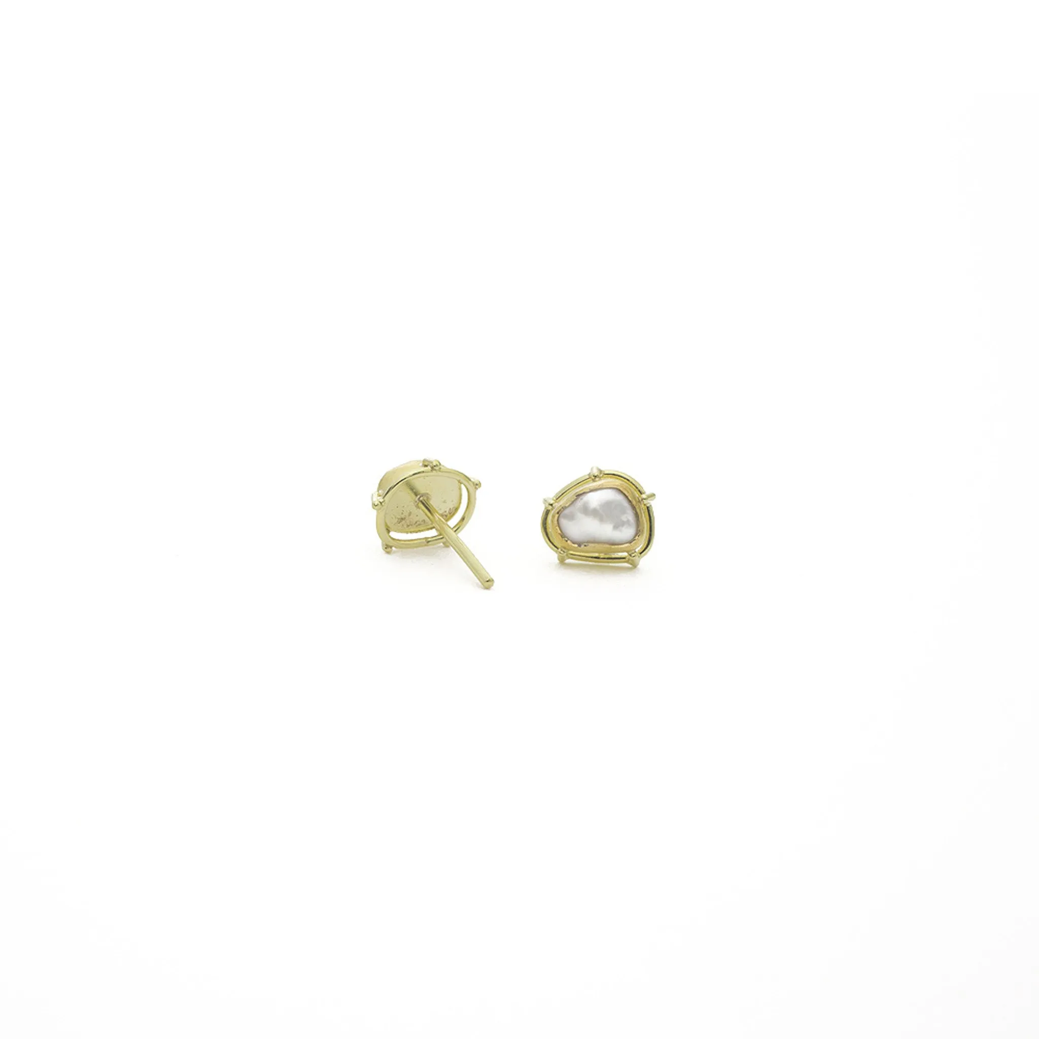 Keshi Pearl Earrings