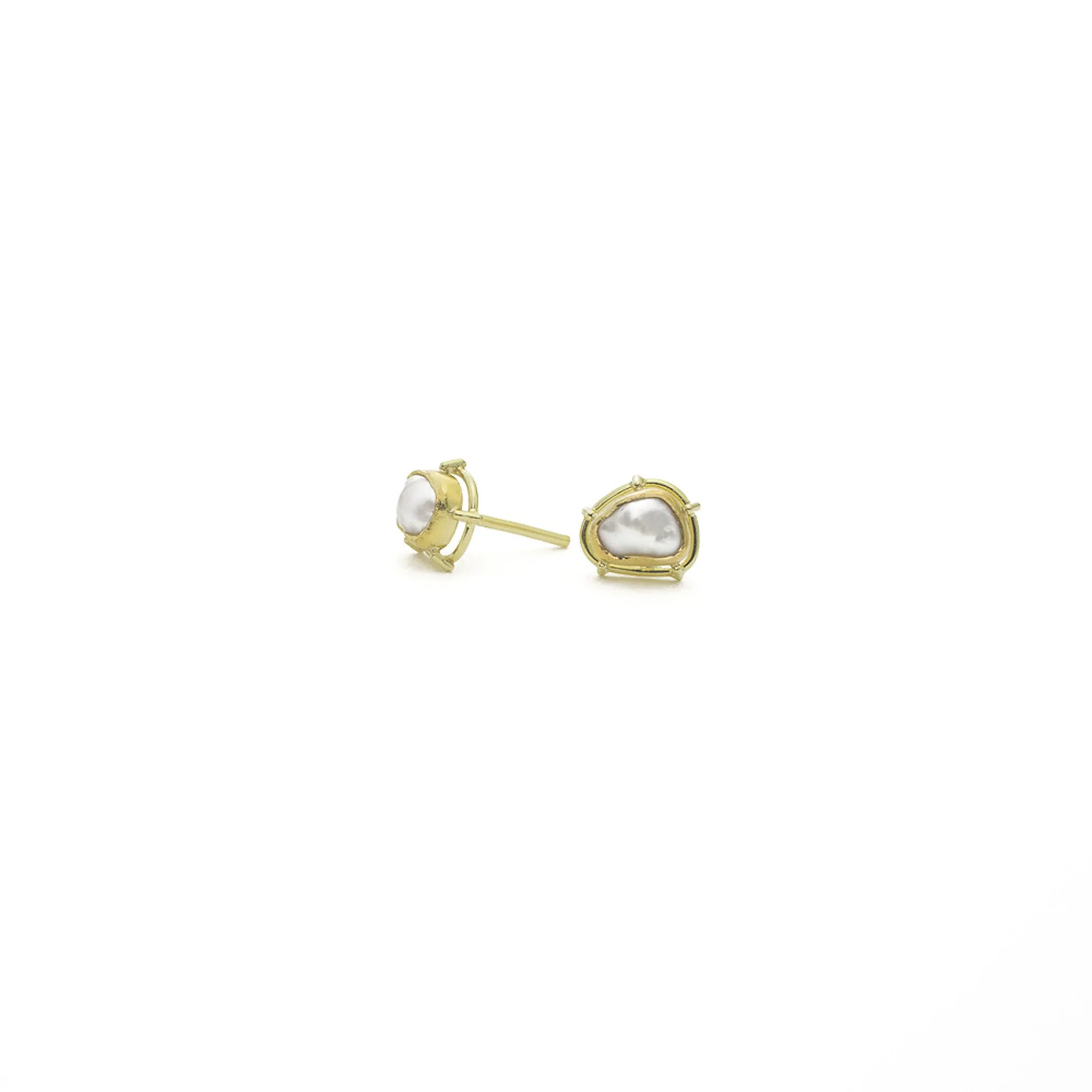 Keshi Pearl Earrings