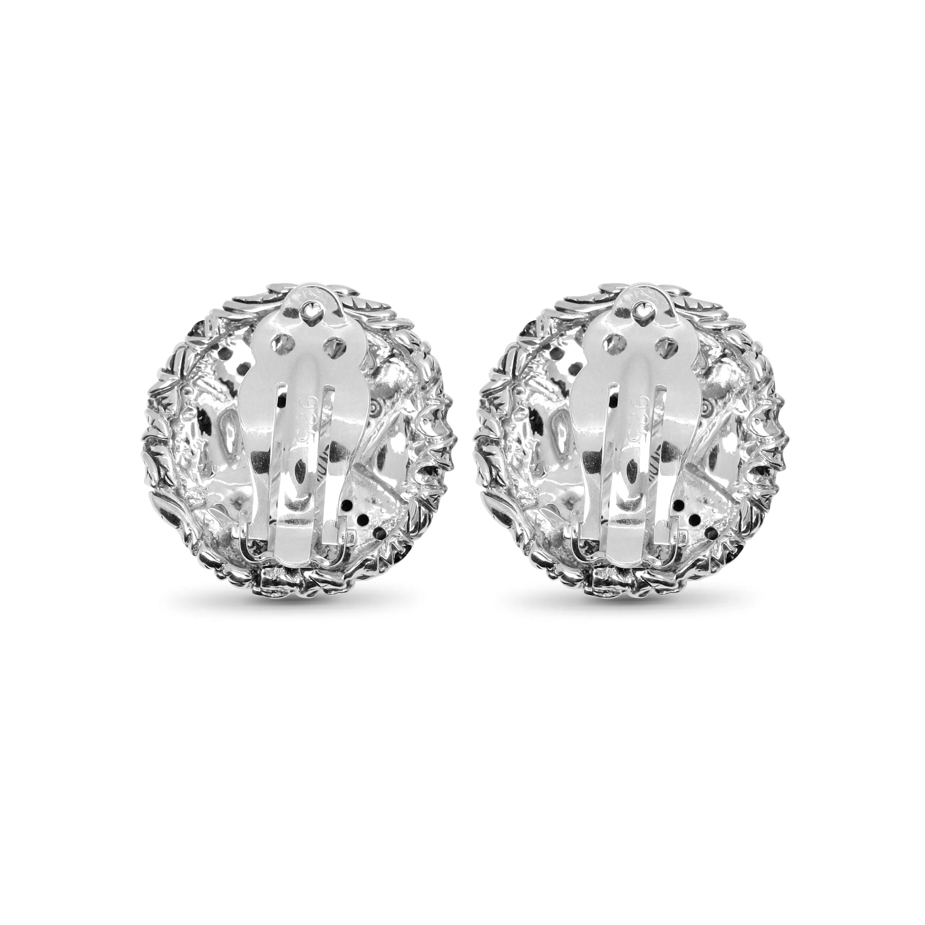 Kyoto Blue Sapphire 0.75ct Earrings in Sterling Silver