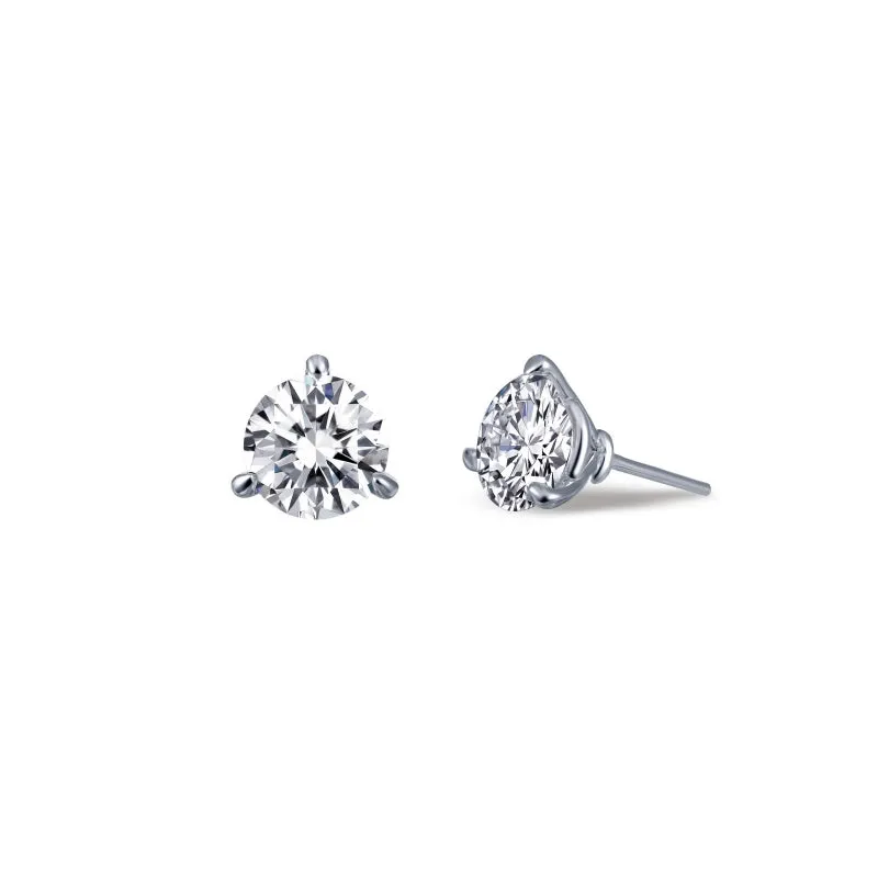 Lafonn 1 CTW Solitaire Stud Earrings