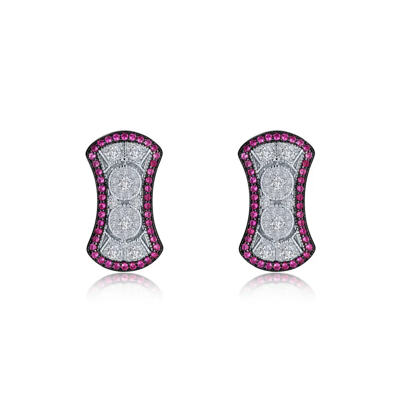 Lafonn Vintage Inspired Halo Earrings