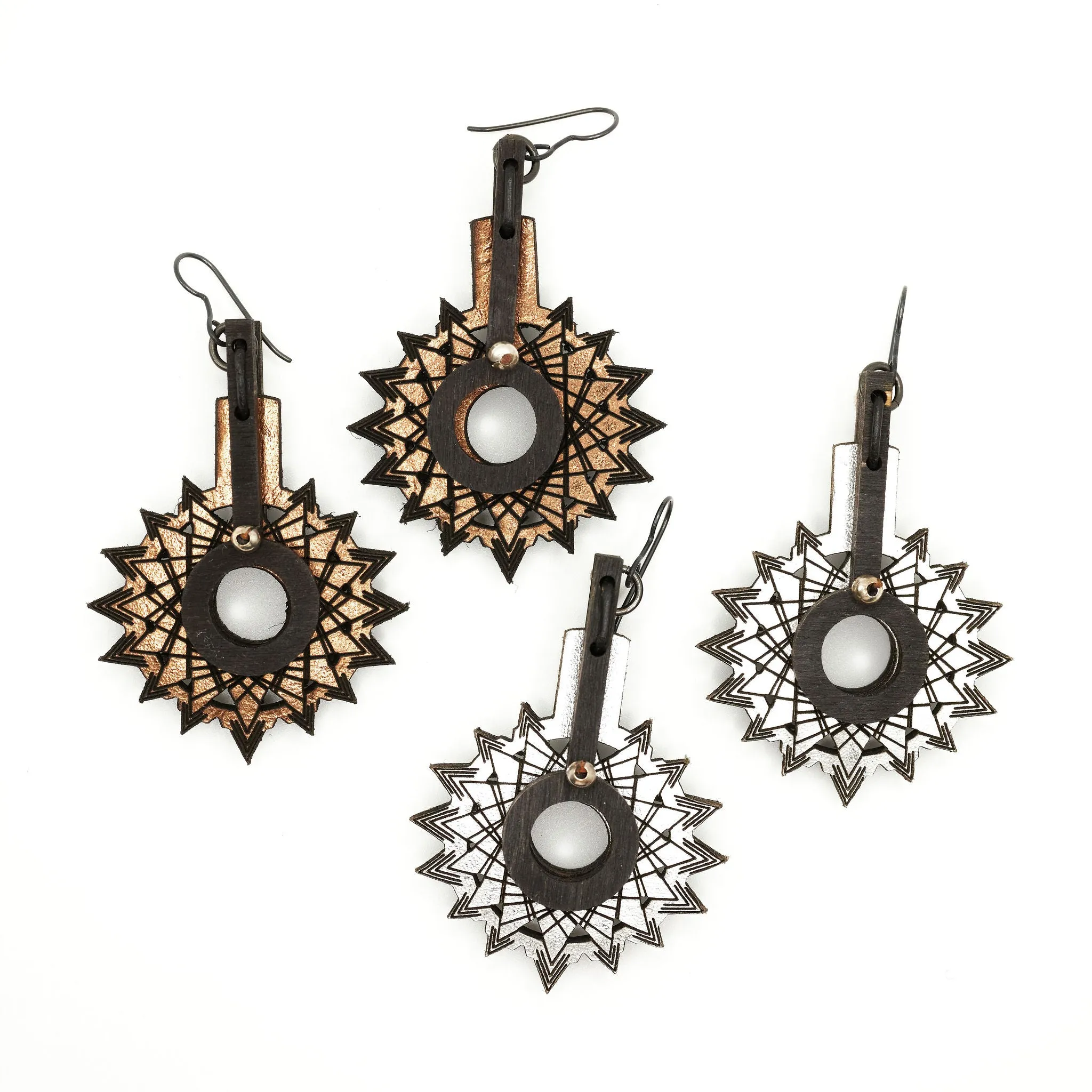 Lasercut Starport Earrings