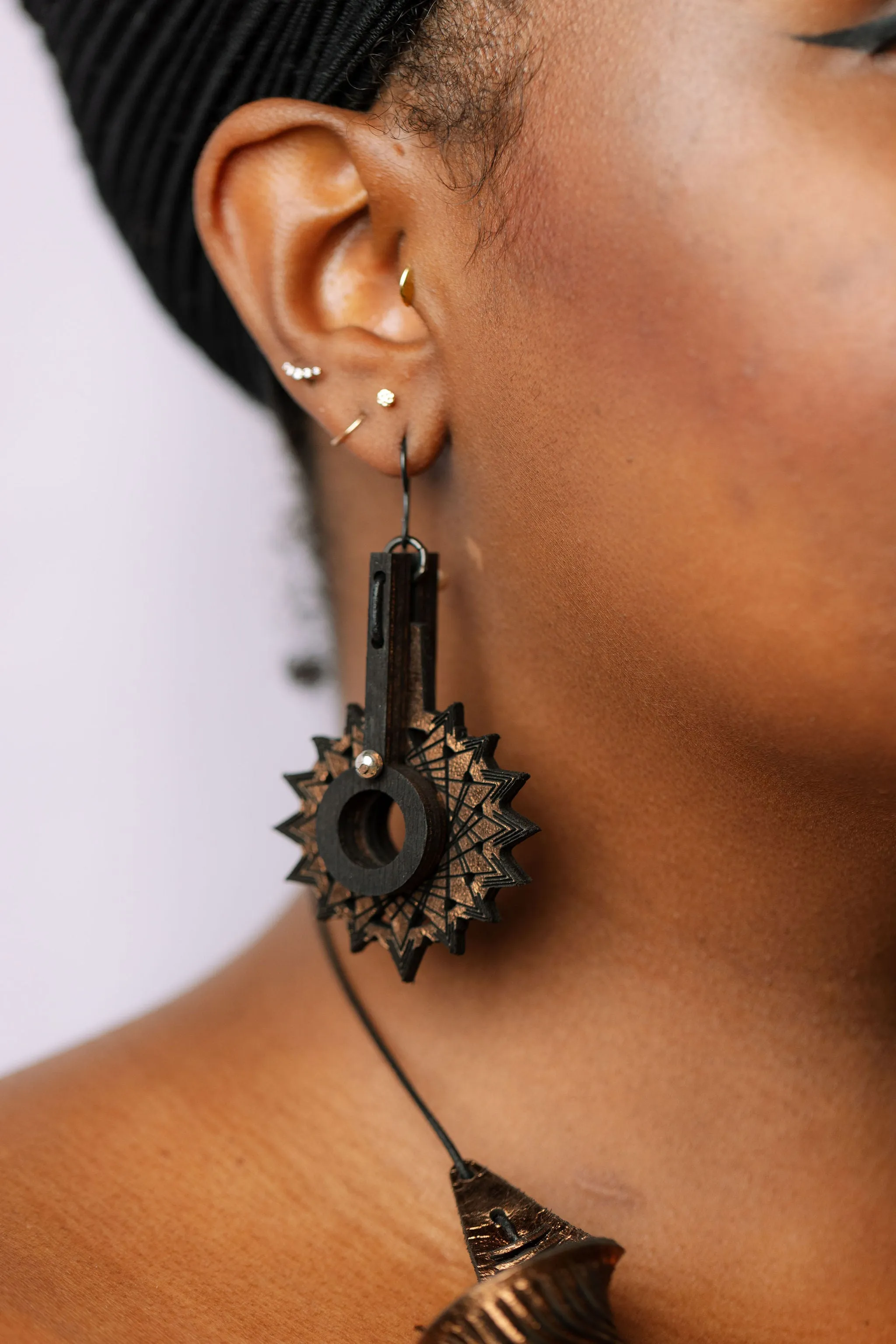 Lasercut Starport Earrings