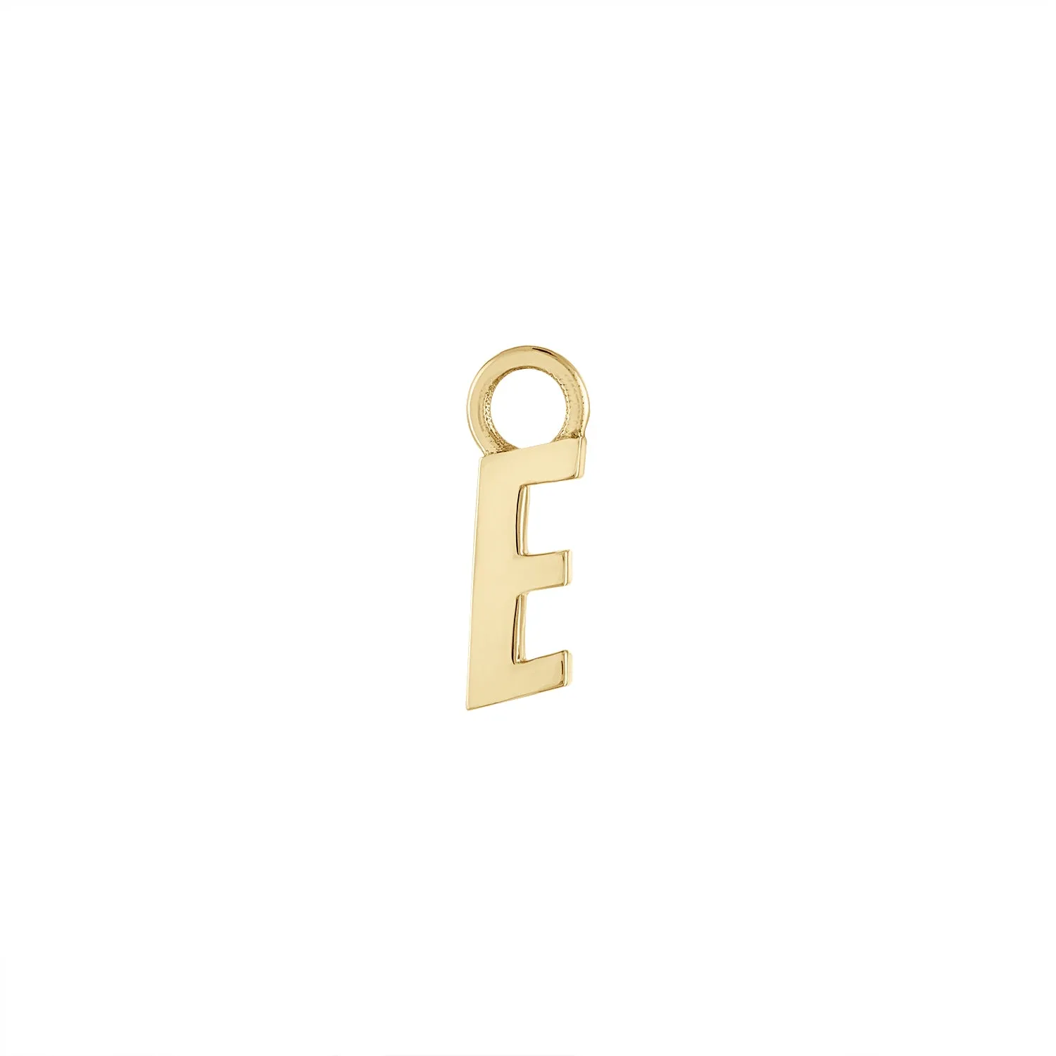 Letter E Charm