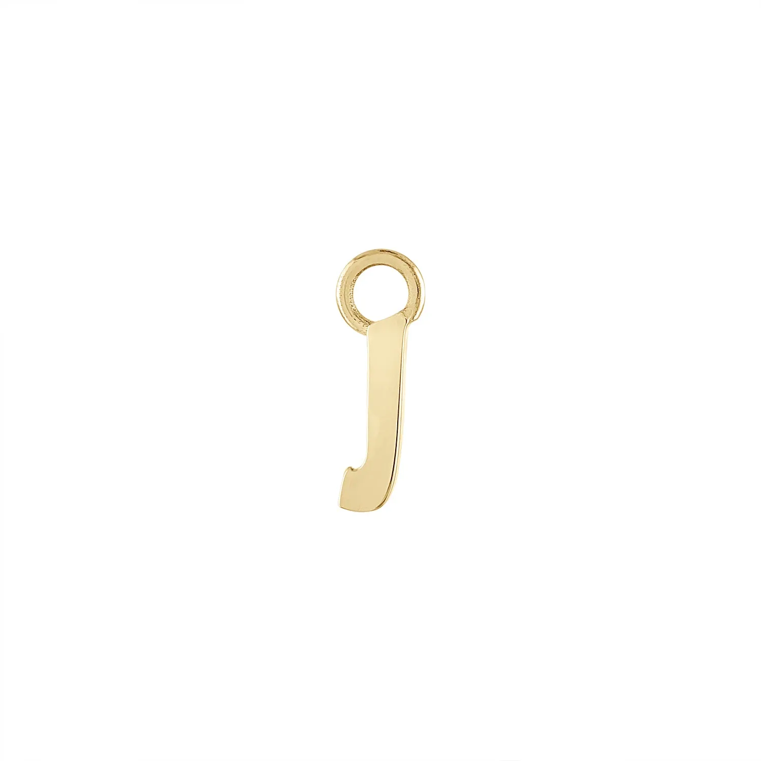 Letter J Charm