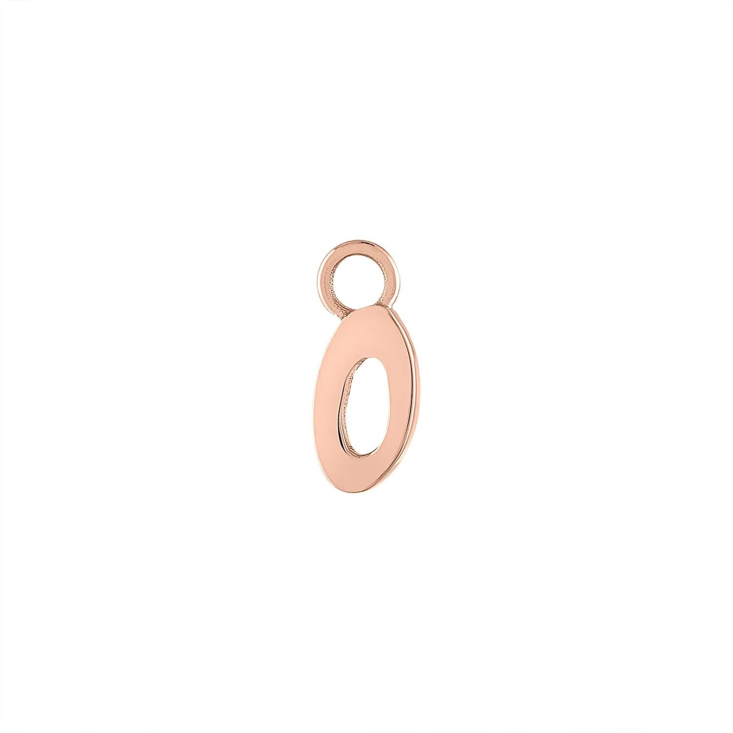 Letter O Charm