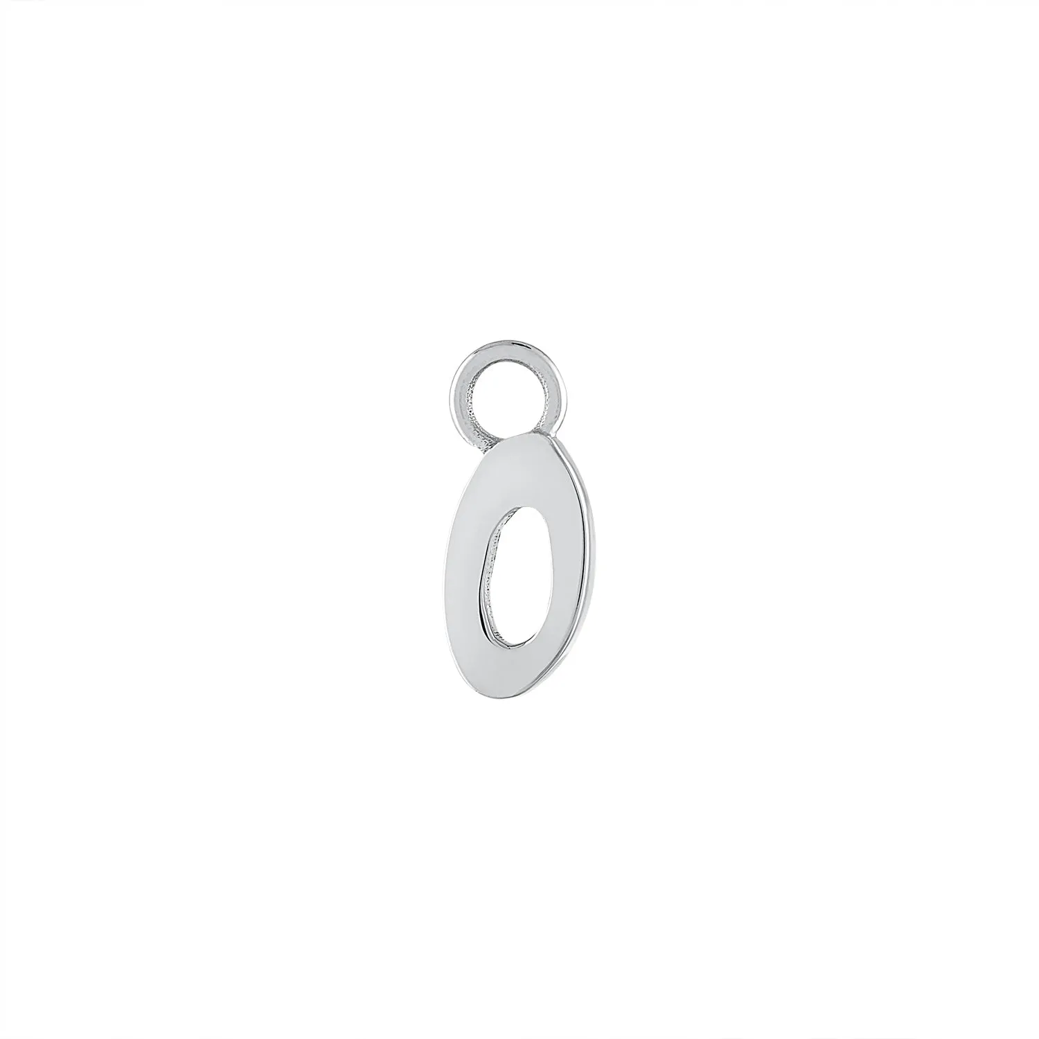 Letter O Charm