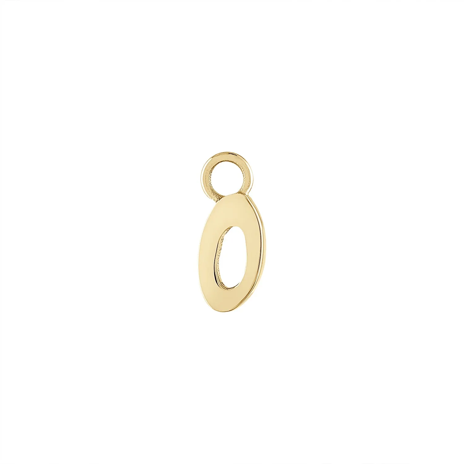 Letter O Charm