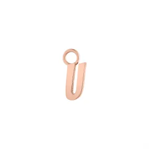 Letter U Charm