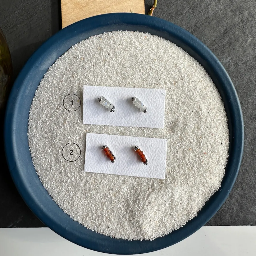 Linear Post Earrings
