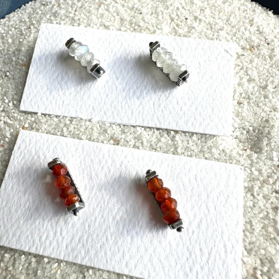 Linear Post Earrings
