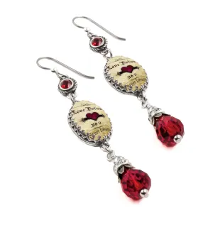 Love Potion Number nine Earrings