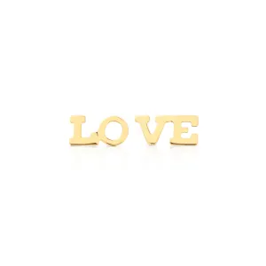 Love Stud Earrings