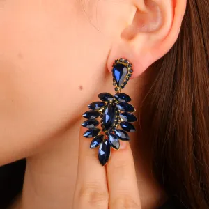 Luminous Crystal Glass Earrings