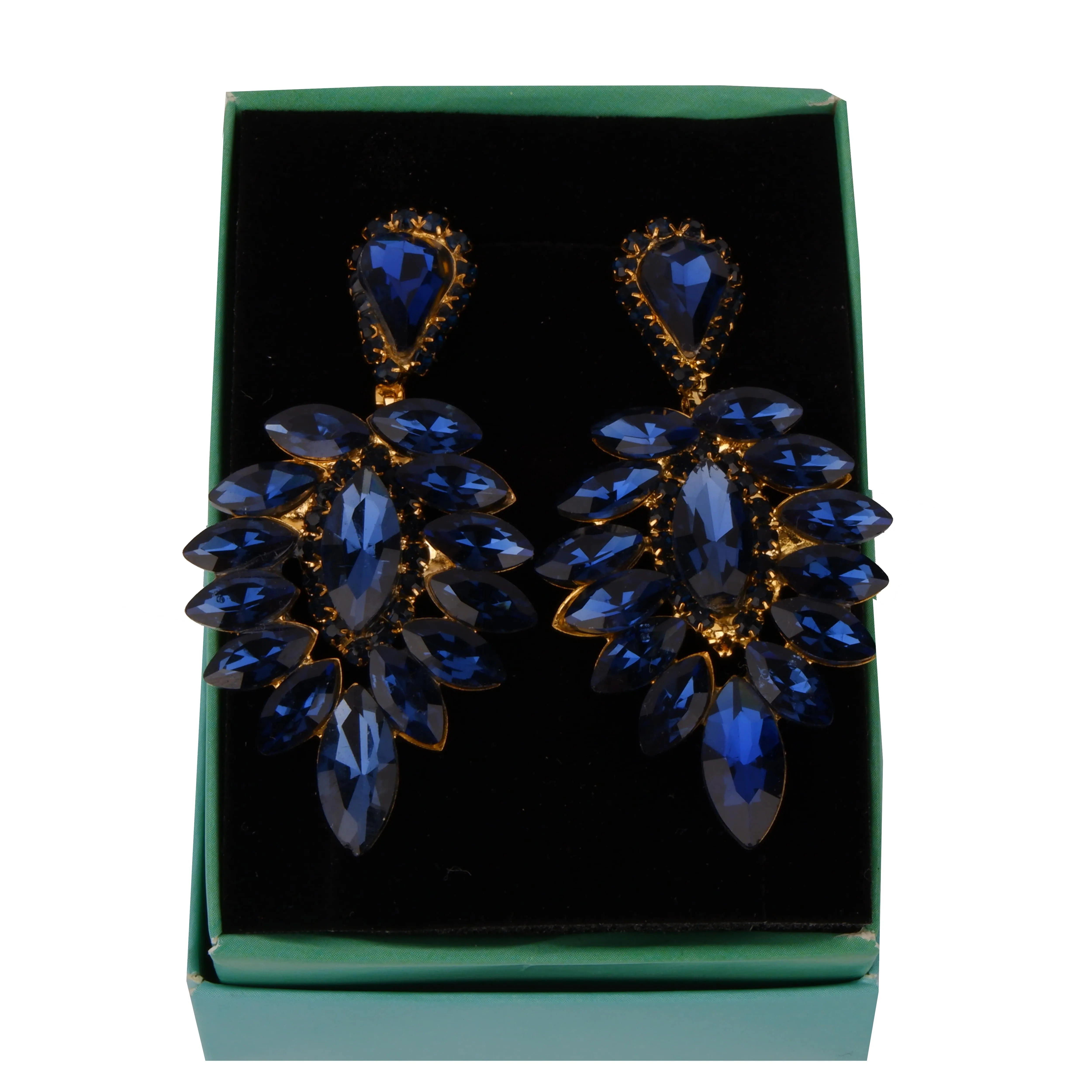 Luminous Crystal Glass Earrings
